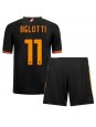 AS Roma Andrea Belotti #11 Alternativní dres pro děti 2023-24 Krátký Rukáv (+ trenýrky)
